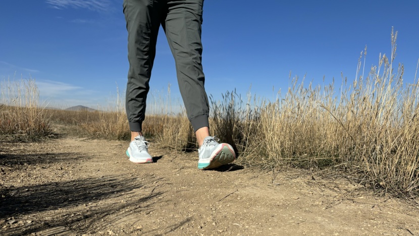 altra experience flow 2 for women - we had some visible dirt on the light color we chose to test, but...