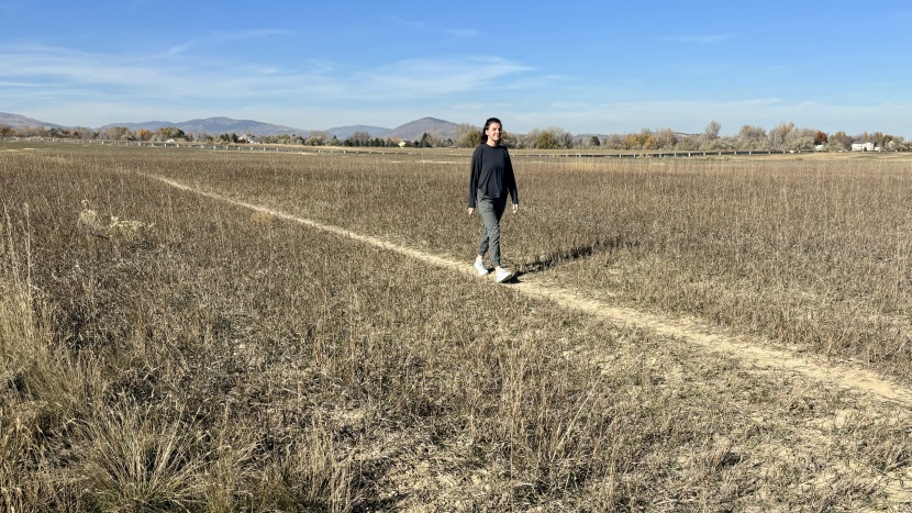 we test all walking shoes in the field, and also in the lab, before...