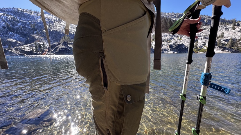 these pants come with plenty of large pockets, lace hooks, side...