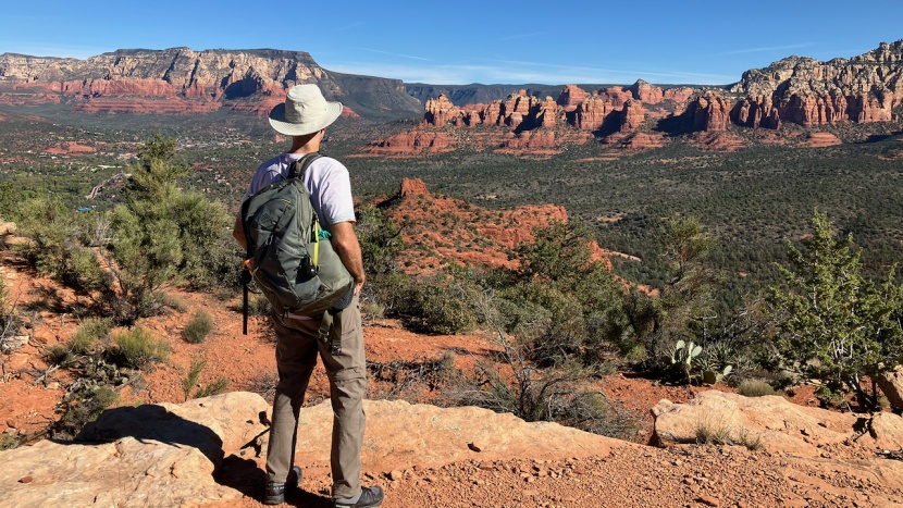 daypack - thick shoulder straps and wire frames weigh more, but the comfort...