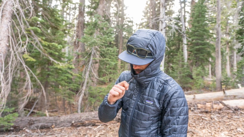 patagonia nano puff hoody - we found the nano puff to be a fairly warm jacket, and its hood fit...