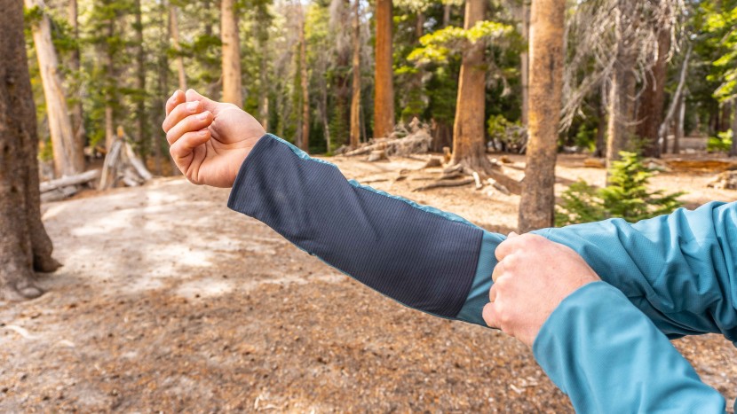 from the thinner insulation to the lighter construction in the arms...