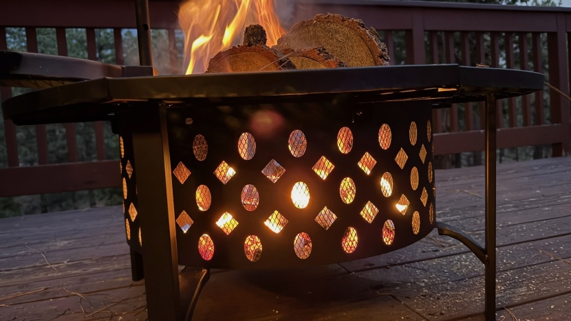 outvue with grills - one big plus in disguise: unlike most smokeless pits, you can...