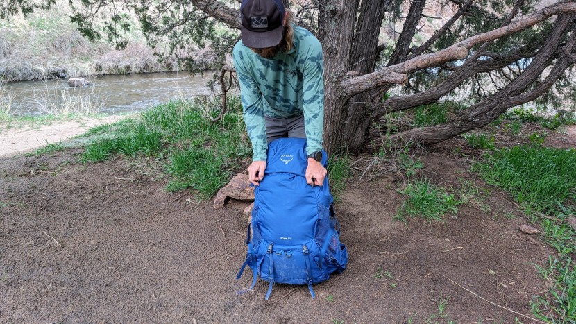 osprey rook 65l - the rook is a simple and durable backpacking pack that's a great...