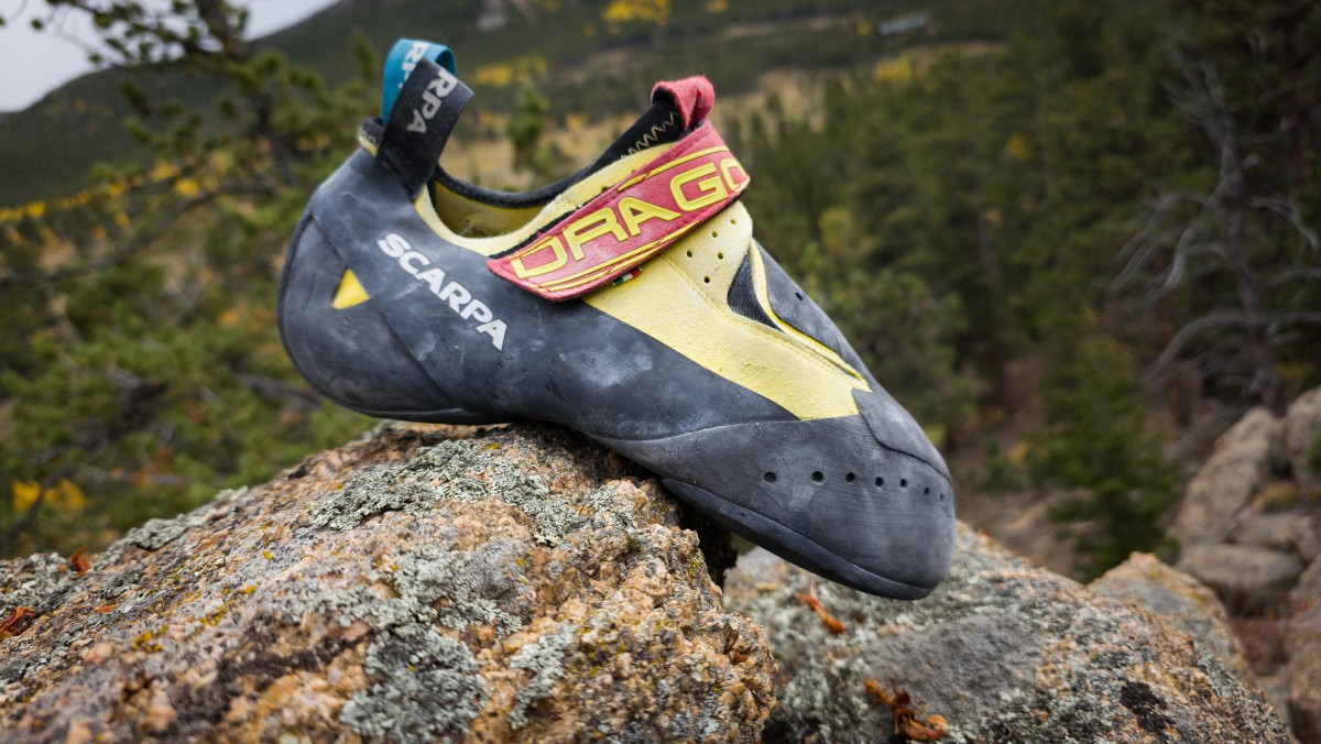 Scarpa Drago Review (There's no other shoe quite like the Scarpa Drago. When it comes to overhanging boulders or steep sport climbing, this...)