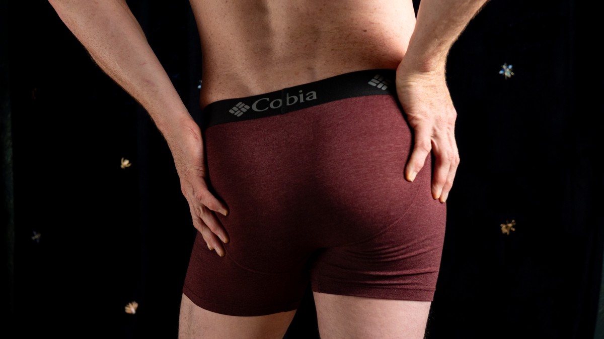 Columbia Tri Blend Review (Seams on the bottomside are non-existent, making these boxer briefs comfy for sitting around.)