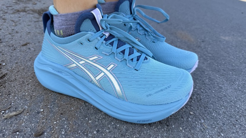 asics gel-nimbus 27 for women - from the underfoot cushion to the heel bevel, the nimbus is designed...