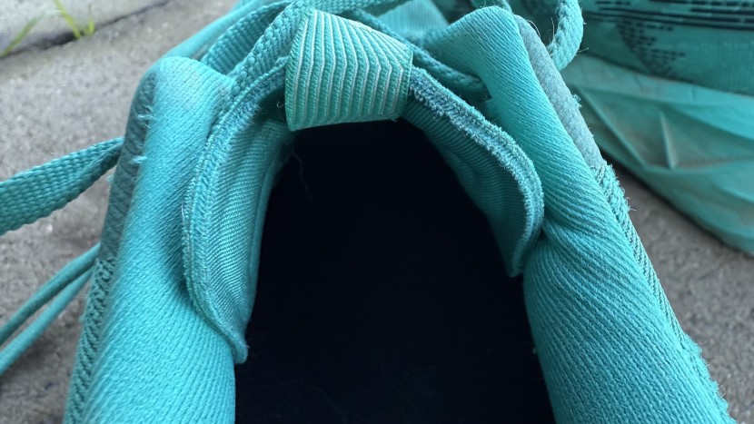 asics novablast 5 for women - the collar is plush, and the tongue is stretchy. these elements work...