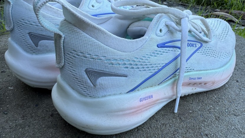 the glycerin's cushioning feels protective and stable, pairing a...