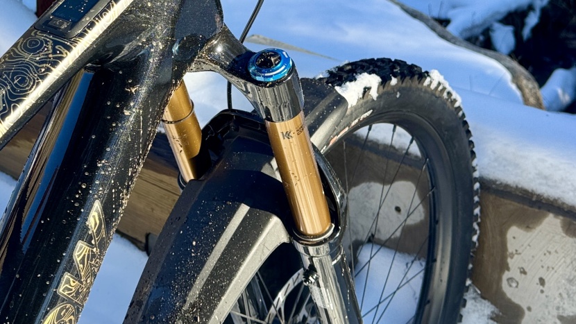 amflow pl carbon pro - the newest fox factory 36 is an impressive bit of suspension.