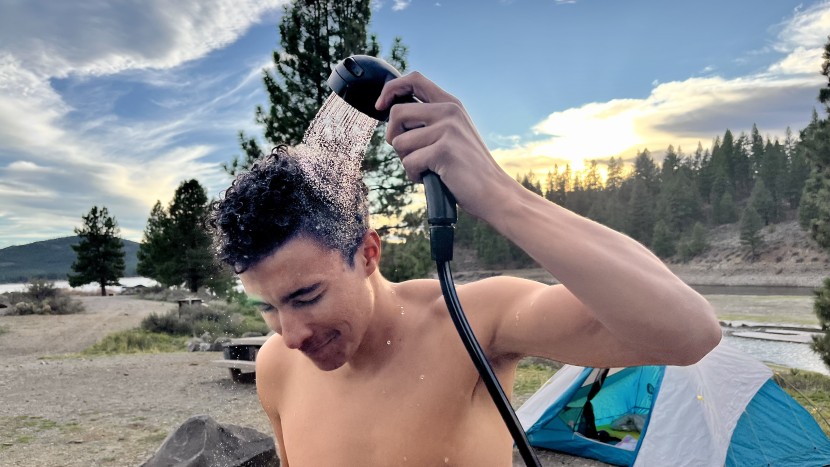 camping shower - of the traditional showerhead models, the spopal offers some of the...