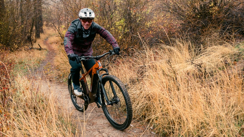 ascending can be effortless aboard the trailrush, thanks to ample...