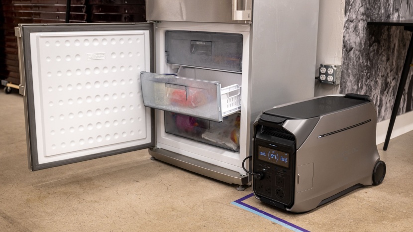 power station - the delta pro 3 has plenty of power to keep essentials running...