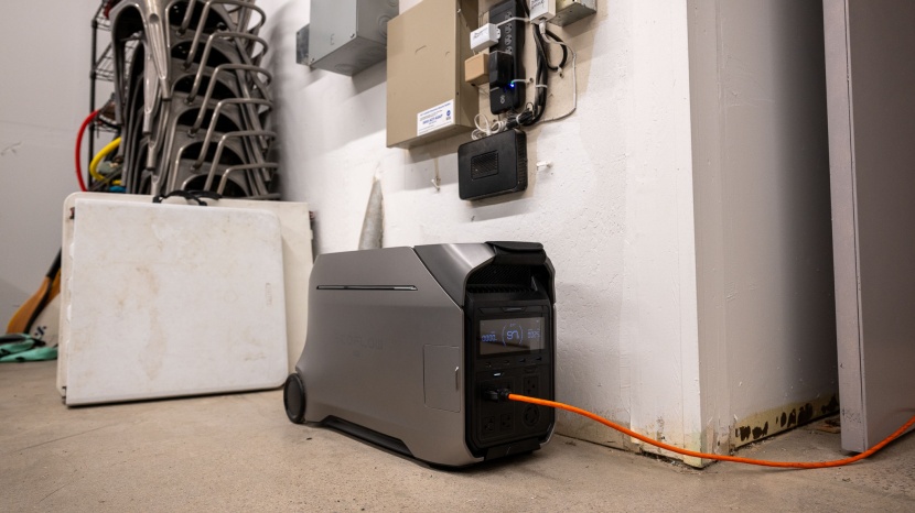 ecoflow delta pro 3 - the delta pro 3 can be integrated into home circuits to streamline...