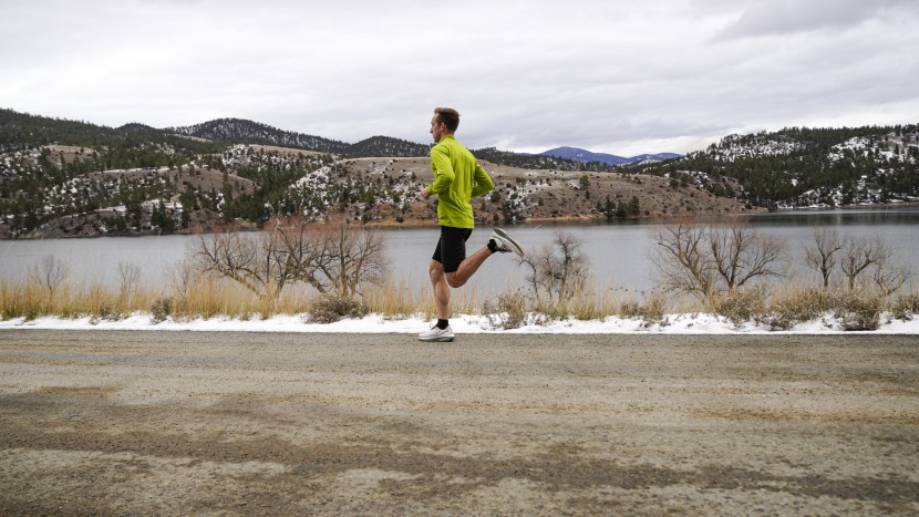 saucony ride 18 - when running at moderate paces, our tester found he could bottom out...