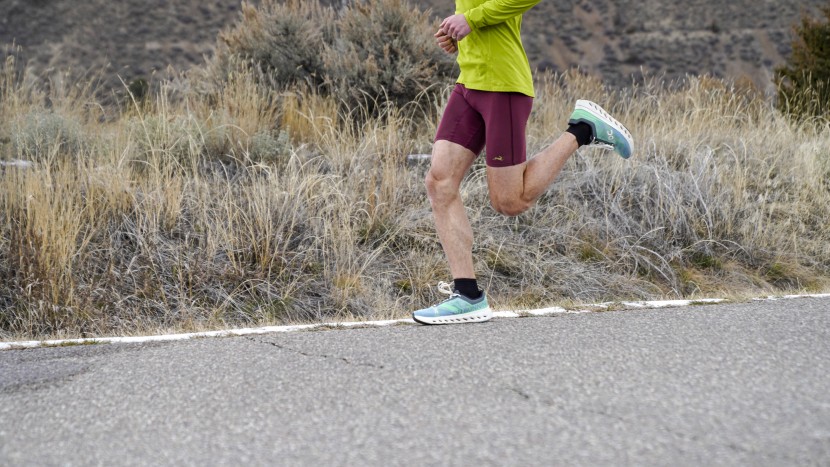 on cloudsurfer next - the shoe isn't soft, but it rolls through landings very well.