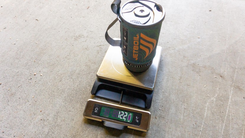 jetboil flash - while there are lighter stoves, the flash's protective construction...