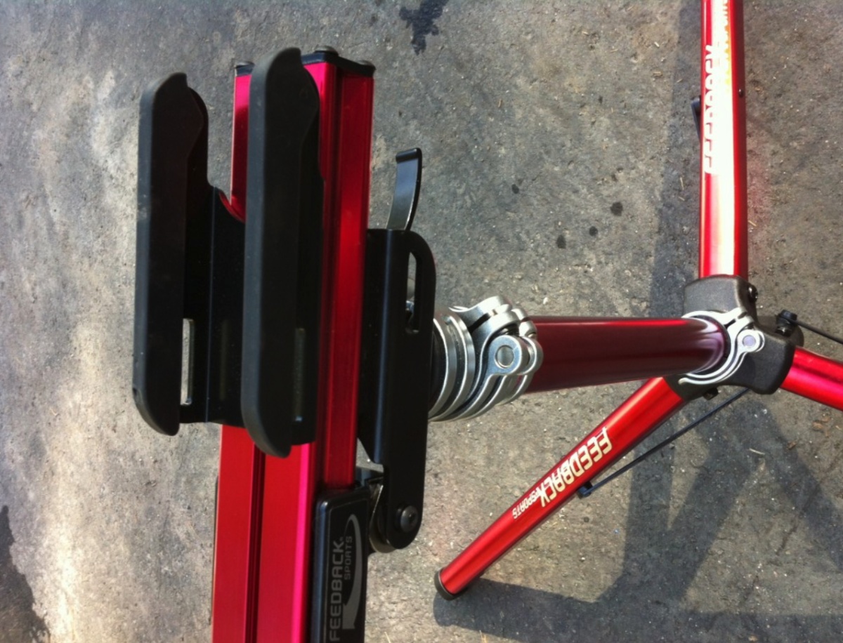 Feedback Sports Sprint Review (The Sprint stand is less conventional than other stands using a seatpost mount.)