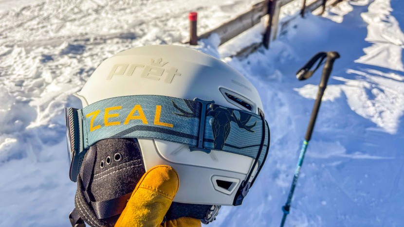 from the goggle retainer to the adjustment wheel, the pret fury x is...