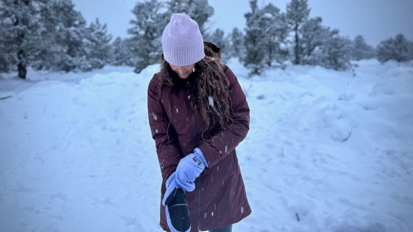 the two-layer hydrowall outer shell combines with a dwr treatment, a...