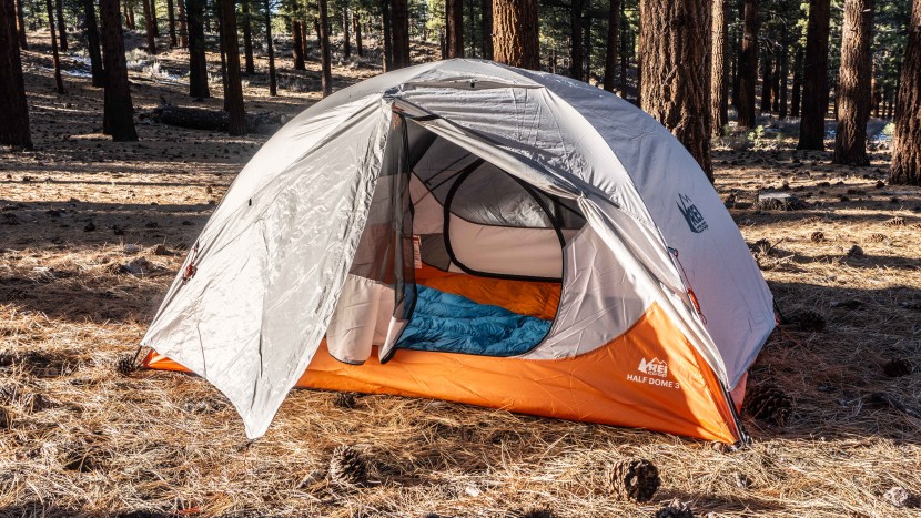 backpacking tent - the rei half dome 3 is a great tent if interior square footage is a...