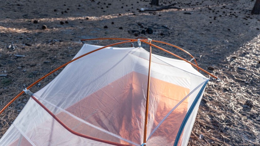 big agnes copper spur ul2 - we were impressed with the simple yet relatively sturdy pole design...
