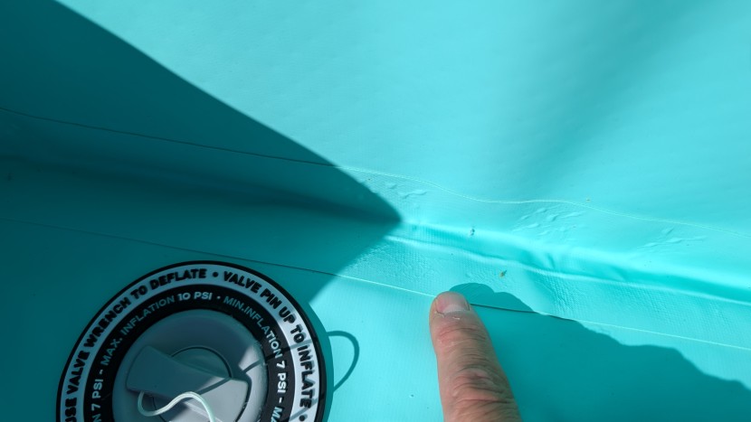 from its seams to its fabrics, handles, and carrying bag, the bote...