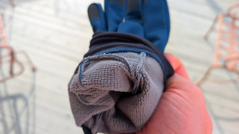 though thin, the arc'tecyx venta has a comfy fleece lining that adds...