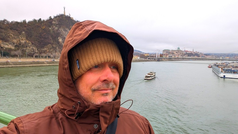 the hood is roomy enough for us to wear our favorite hat underneath...