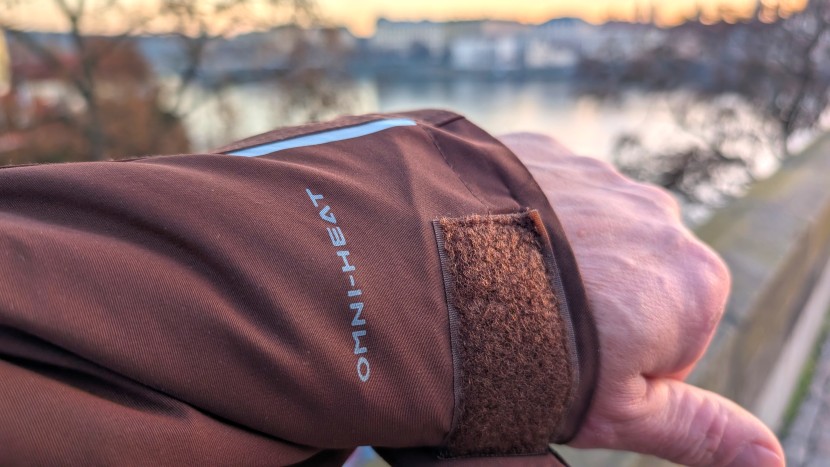 velcro cuff adjustments allow you to fit the sleeves close to the...