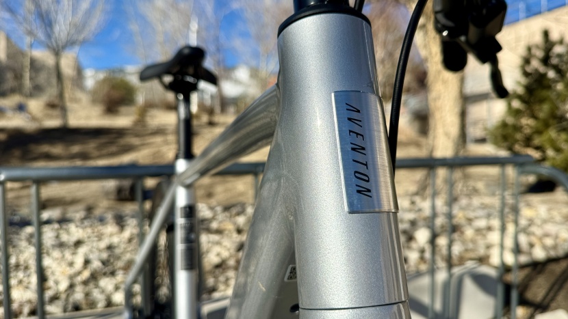 the front brake cable is the only cable passing the headtube.