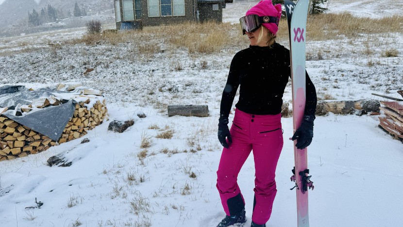 we loved the bright color of the bliss pant.