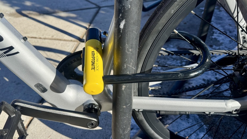 kryptonite new york lock standard u-lock - fram, wheel, rack... check!