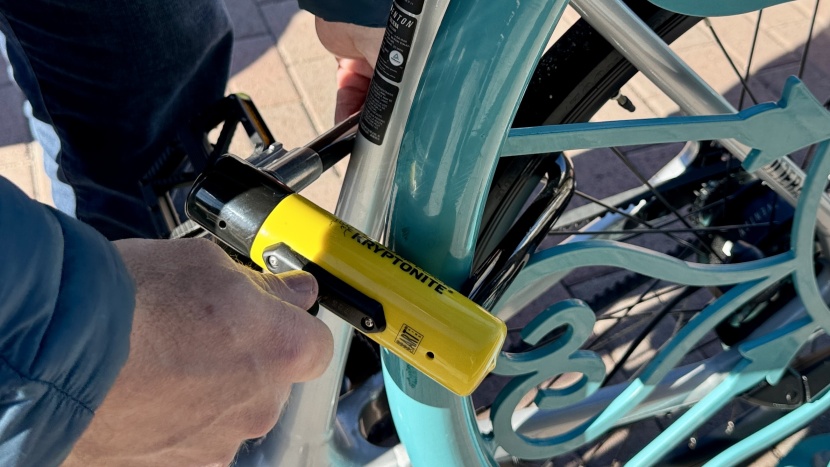 bike lock - the new york series of locks is amongst the most forbidable looking...