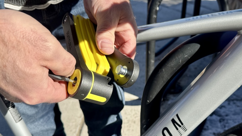 seatylock foldylock compact - this pocket-sized lock provides good security for its size, but its...