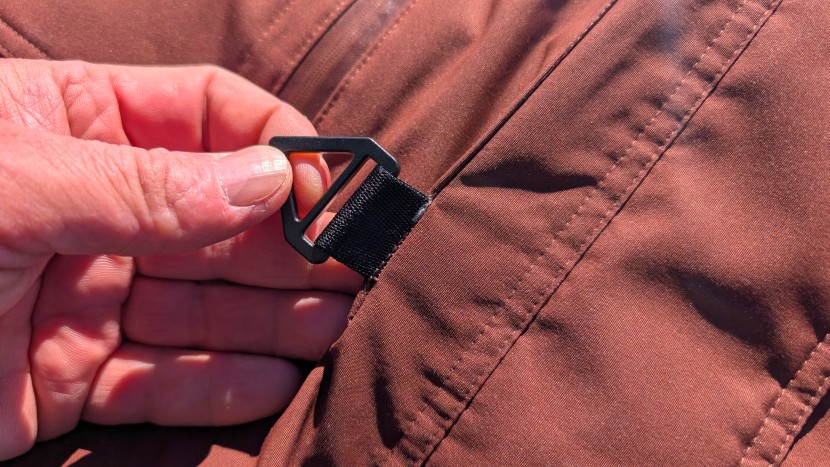 a small gear loop allows you to hook a pair of mittens or a set of...