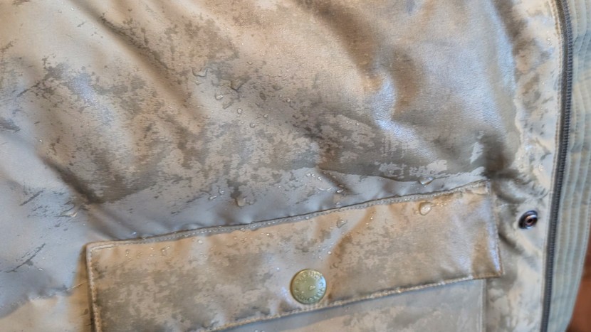 the shell tends to absorb water, but neither the insulation nor the...