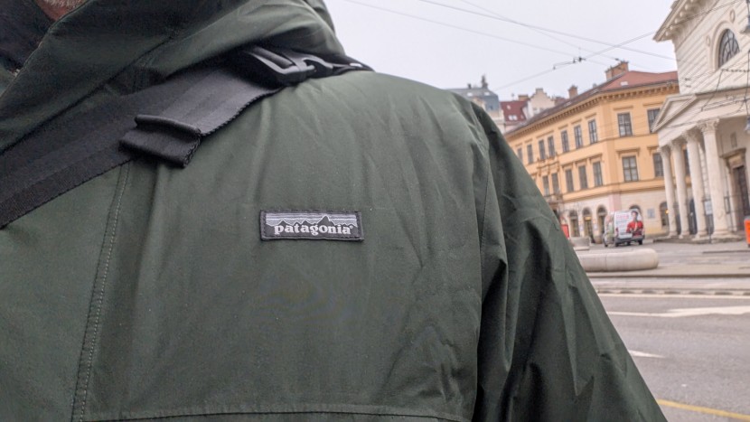 patagonia stormshadow - the stormshadow's shell is made from 100 percent recycled polyester...