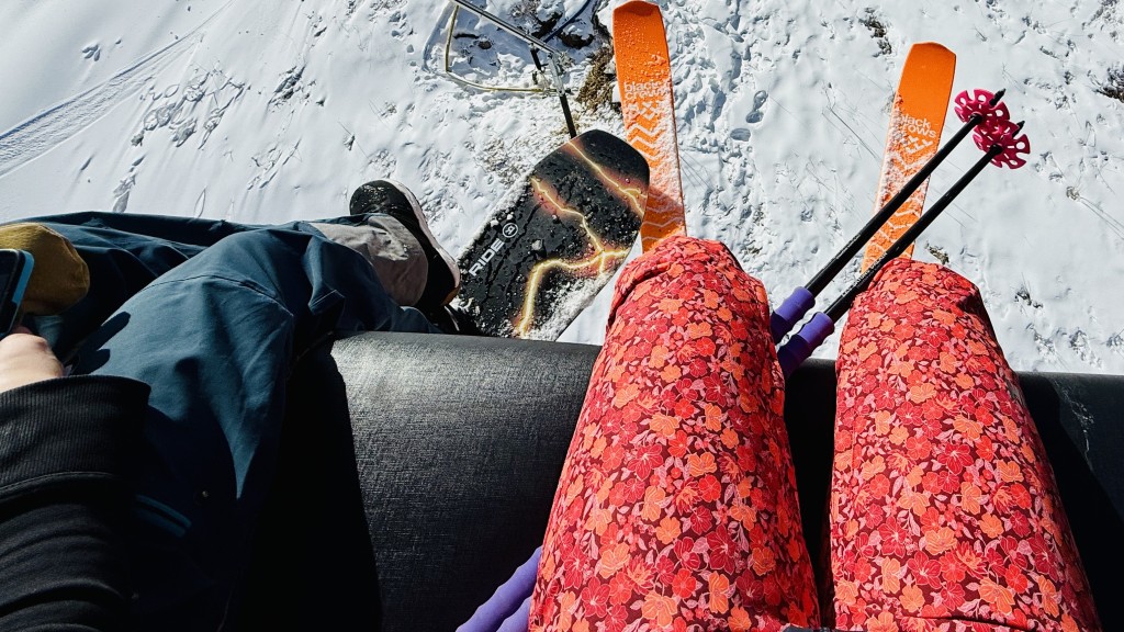 helly hansen legendary insulated pant for women - testing the legendary pants on the slopes.