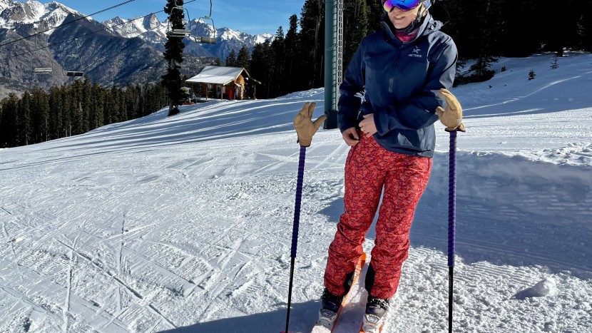 we're seeing more brands offer fun prints. shown here is the helly...