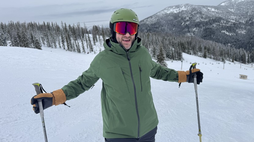 our lead tester enjoyed the full, unrestricted shoulder freedom.