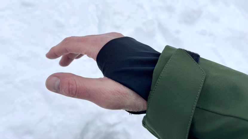 a nice wrist gaiter seals out drafts and keeps you warmer if you...