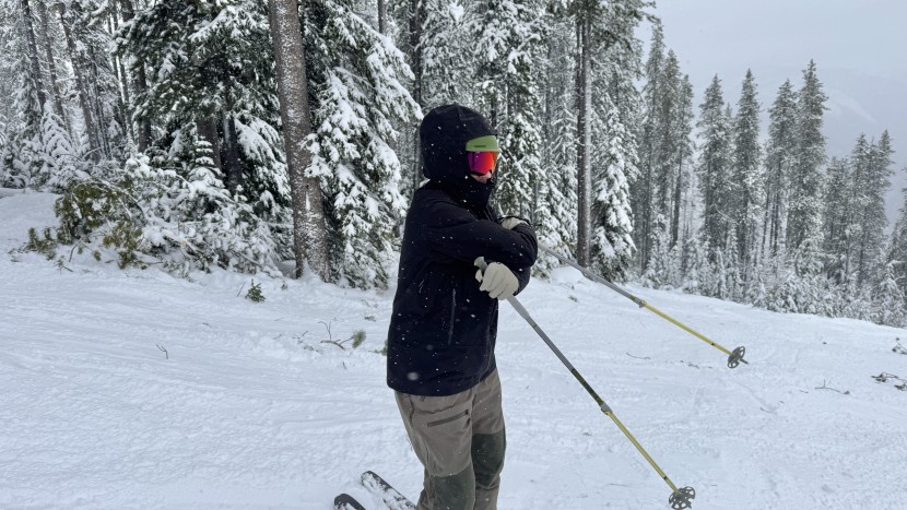 some insulated jackets lack arm and shoulder mobility, but the...