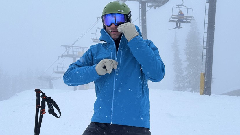 ski jacket - on days like this, you'll appreciate a warm, insulated jacket.