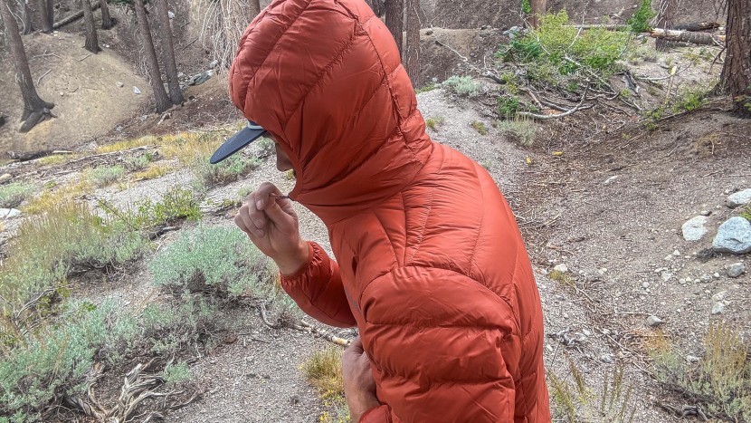 650 fill power doesn't offer the greatest loft, but we were able to...