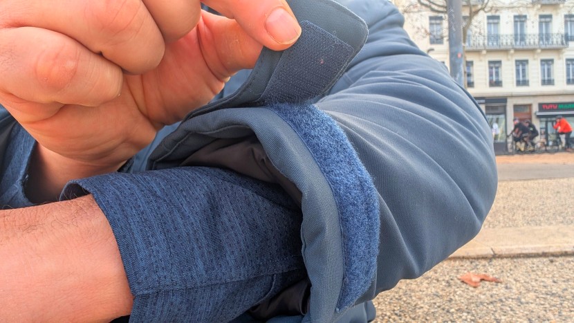 one of the few faults we could find with this jacket: after two...