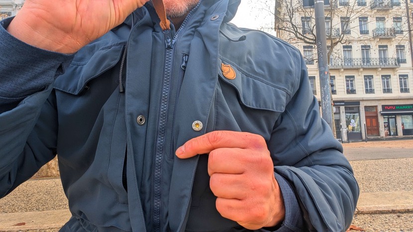 the zipper tends to catch in certain places, but we haven't had any...