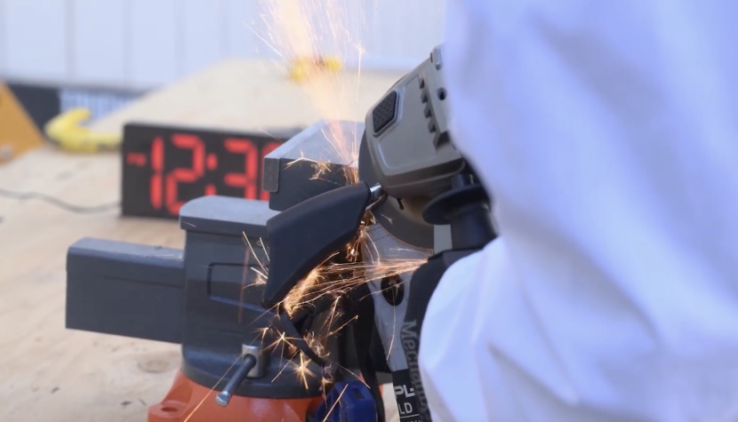 we use a wide variety of tools, but ultimately, it's the grinder...