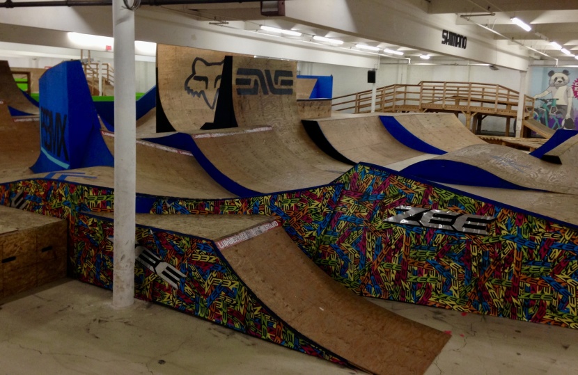 the lumberyard indoor bike park
