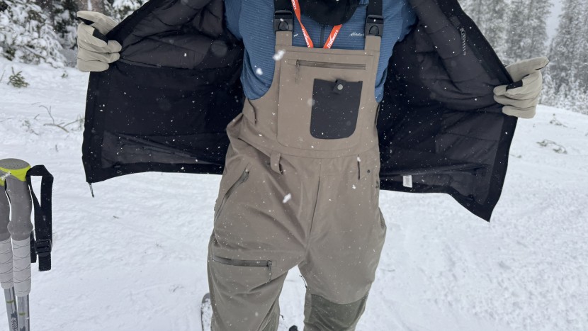 ski pants - bibs can reach up to chest height, providing your torso with an...